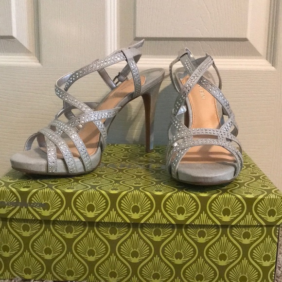 Gianni Bini Shoes - Silver studded heels